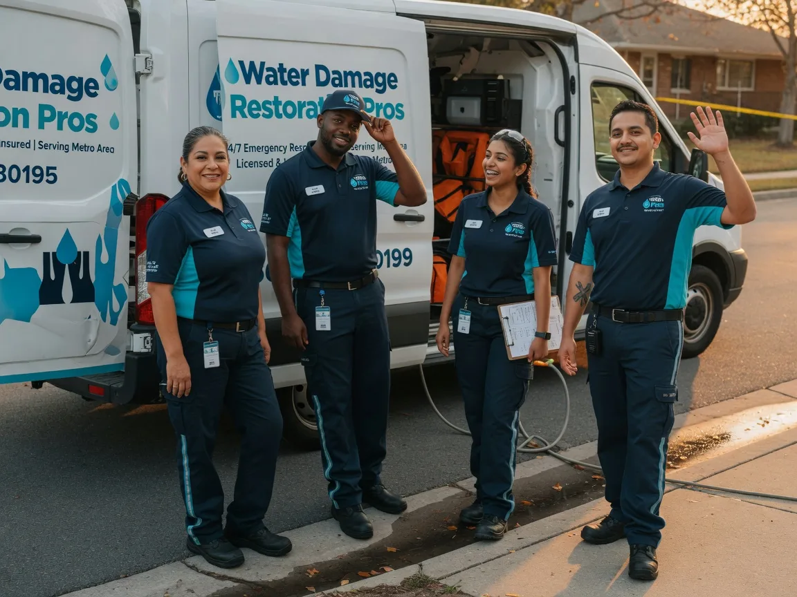 Water Damage Restoration company in Columbus, ND